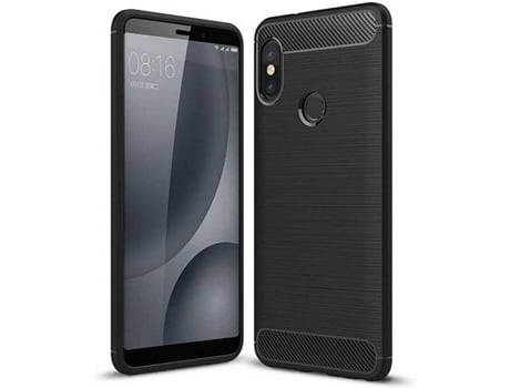 Capa Carbon Gel TPU Carbono Azul para Xiaomi Mi Play - Multi4you®