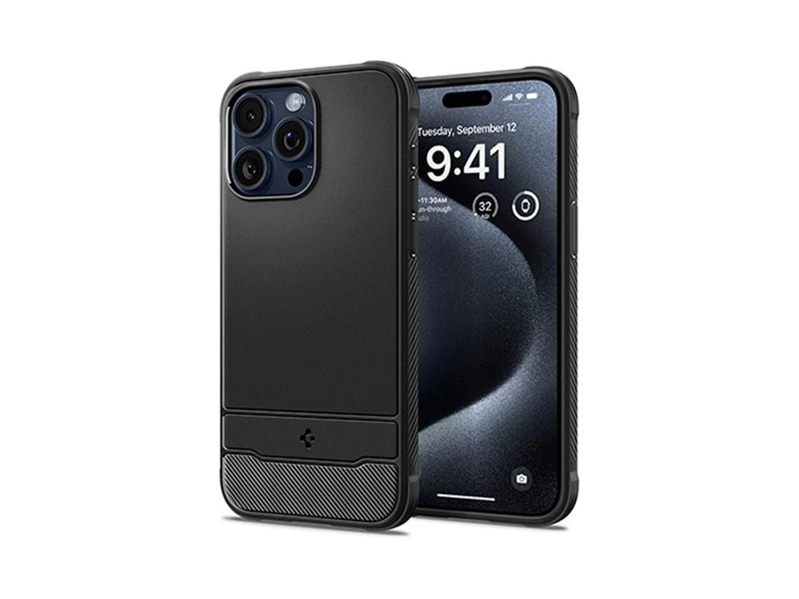 Capa para iPhone 15 Pro SPIGEN – Preto