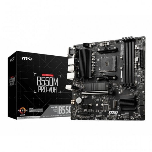 Motherboard MSI B550M PRO-VDH WIFI (SEGUNDA-MÃO / GRADE A)