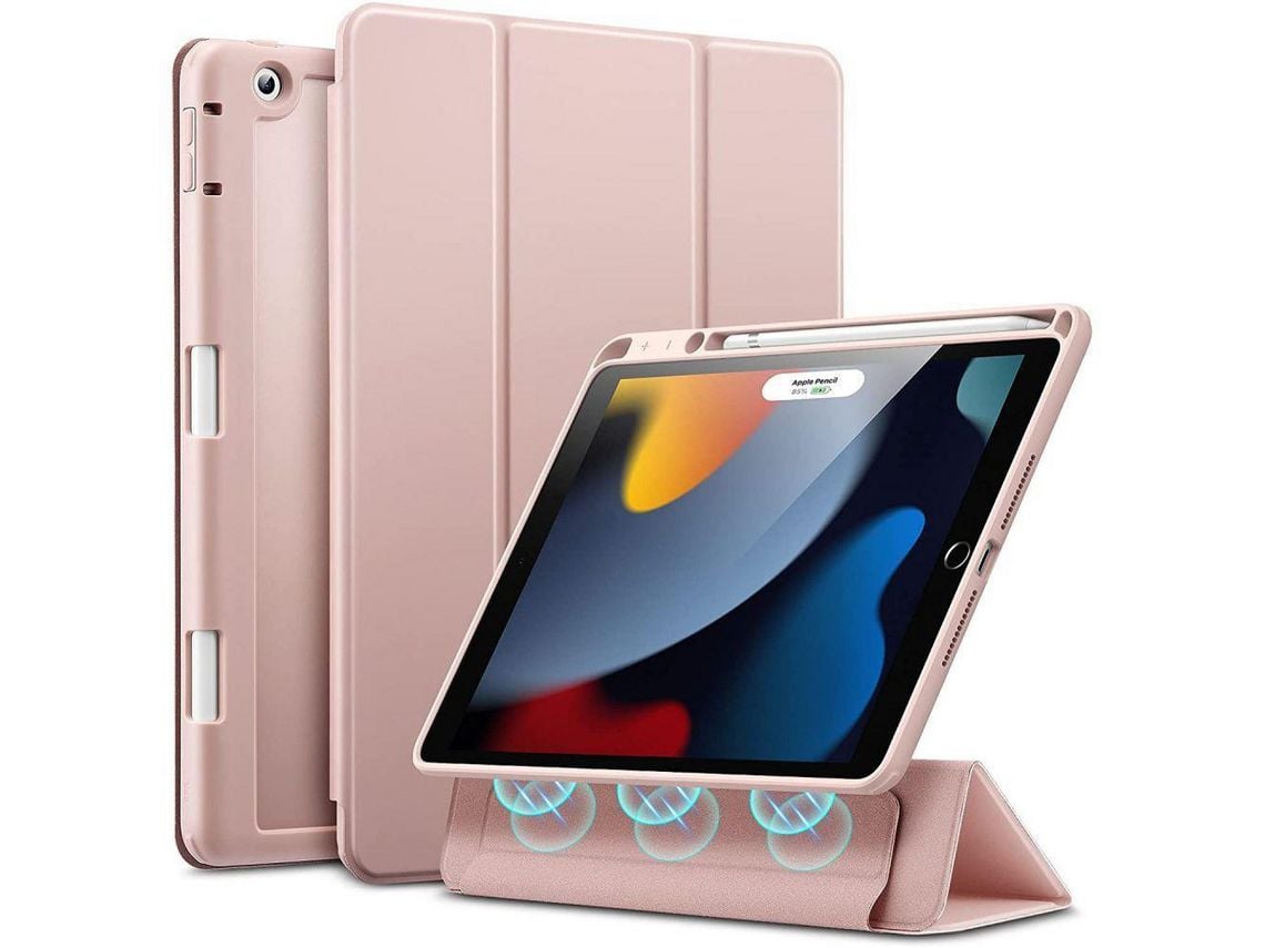 Capa Ipad Trifold 10.2 2019 E 2020 E 2021 - Rosa