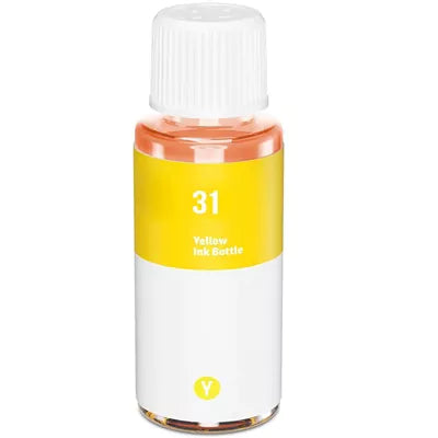 Tinta HP 31 Amarelo Compatível 70ml (1VU28AE)