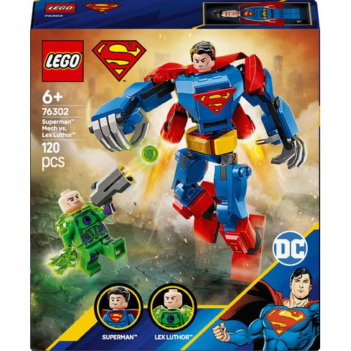 Lego Super Heroes 76302 - Robô do Superman Contra Lex Luthor