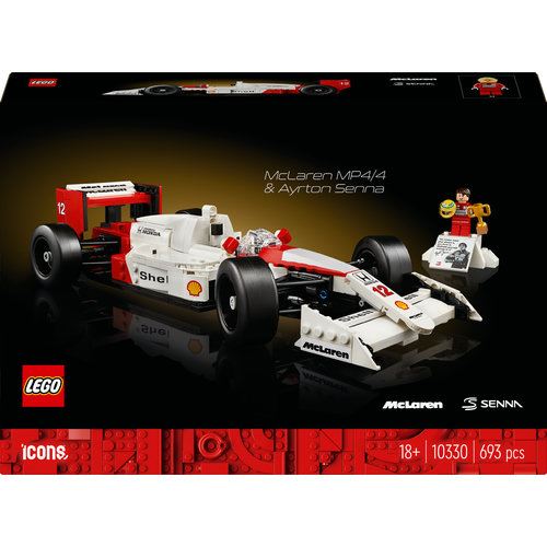 Lego Icons 10330 - McLaren MP4/4 e Ayrton Senna