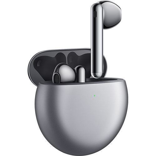 Auriculares Bluetooth True Wireless HUAWEI Freebuds 4 (In Ear - Microfone - Noise Cancelling - Prateado)