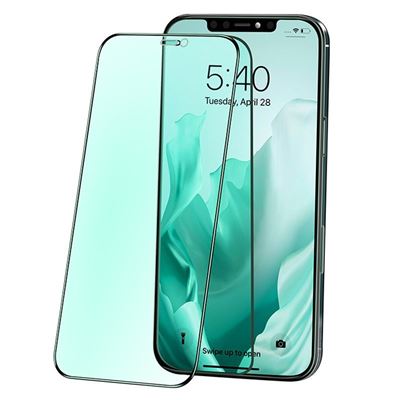 Película Vidro Temperado Full Cover Joyroom para Iphone 12 Pro Max Azul