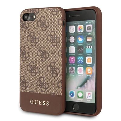 Capa Original TPU Guess para Iphone 7/ 8/ Se 2020 Castanho
