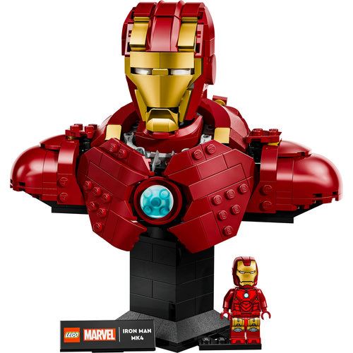 Lego Super Heroes Marvel 76327 - Busto do Iron Man MK4