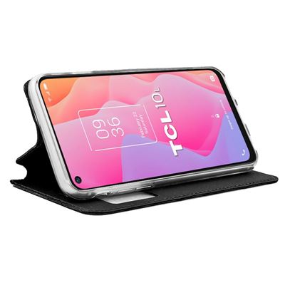 Bolsa para TCL 10L COOL Flip Cover Preto