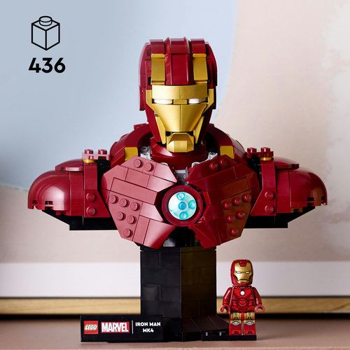 Lego Super Heroes Marvel 76327 - Busto do Iron Man MK4