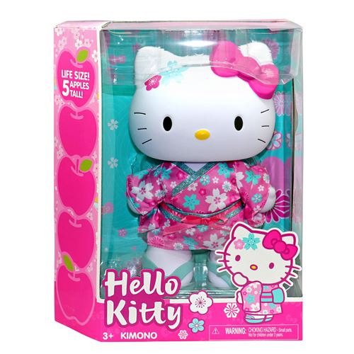 Hello Kitty Boneca com Kimono - 30 cm