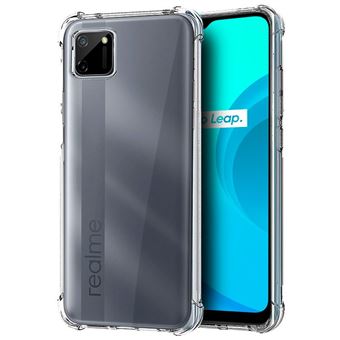 Capa COOL Anti Choque em Gel Transparente com Cantos Reforçados para Realme C11