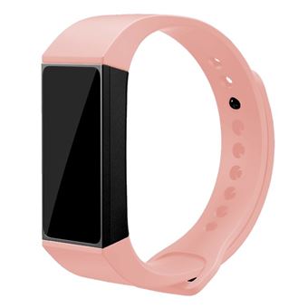 Bracelete para Xiaomi Mi Band 4C COOL em Silicone Rosa Suave