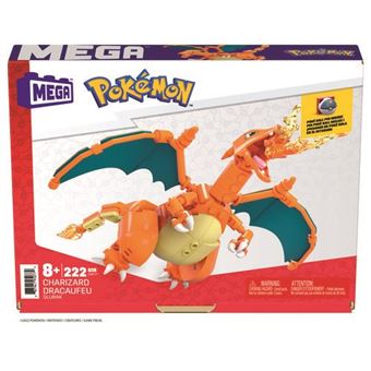 Jogo de Construção - Pokémon Mega Charizard - 222 Peças