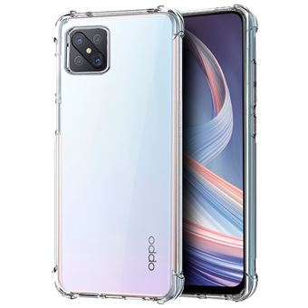 Capa traseira para Oppo Reno 4Z COOL em Gel com cantos reforçados Transparente