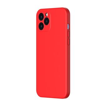 Capa Silicone Baseus para iPhone 12 Pro Max – Vermelho