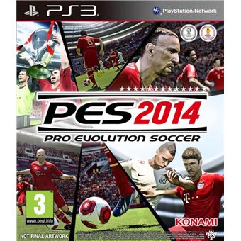 PES 2014 - Pro Evolution Soccer PS3 (SEGUNDA-MÃO / GRADE A)