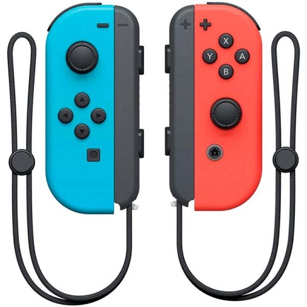 Comando Joy-Con Set Esquerda/Direita Compatível Nintendo Switch Azul Vermelho Multi4you
