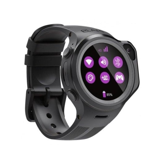 Smartwatch Elari KidPhone 4G GPS 1.3" IPS Preto Chamada Vídeo SOS Crianças Resistência à Humidade