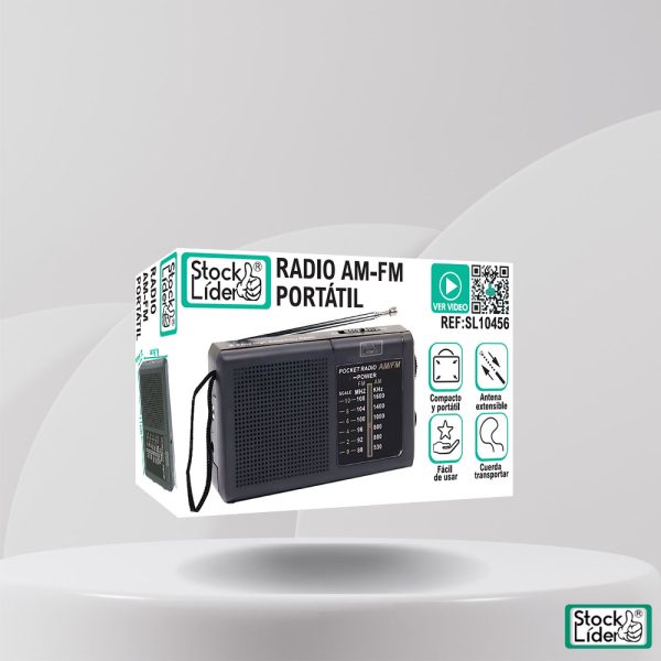 Rádio Portátil AM/FM