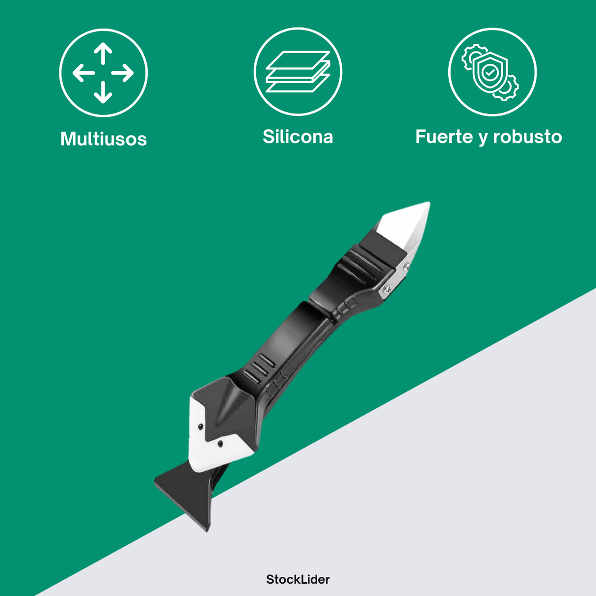 Raspador de Silicone Multifunção 3 em 1 SL10414