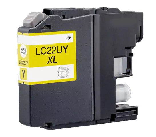 Tinteiro Brother Compatível LC22U Y XL Amarelo
