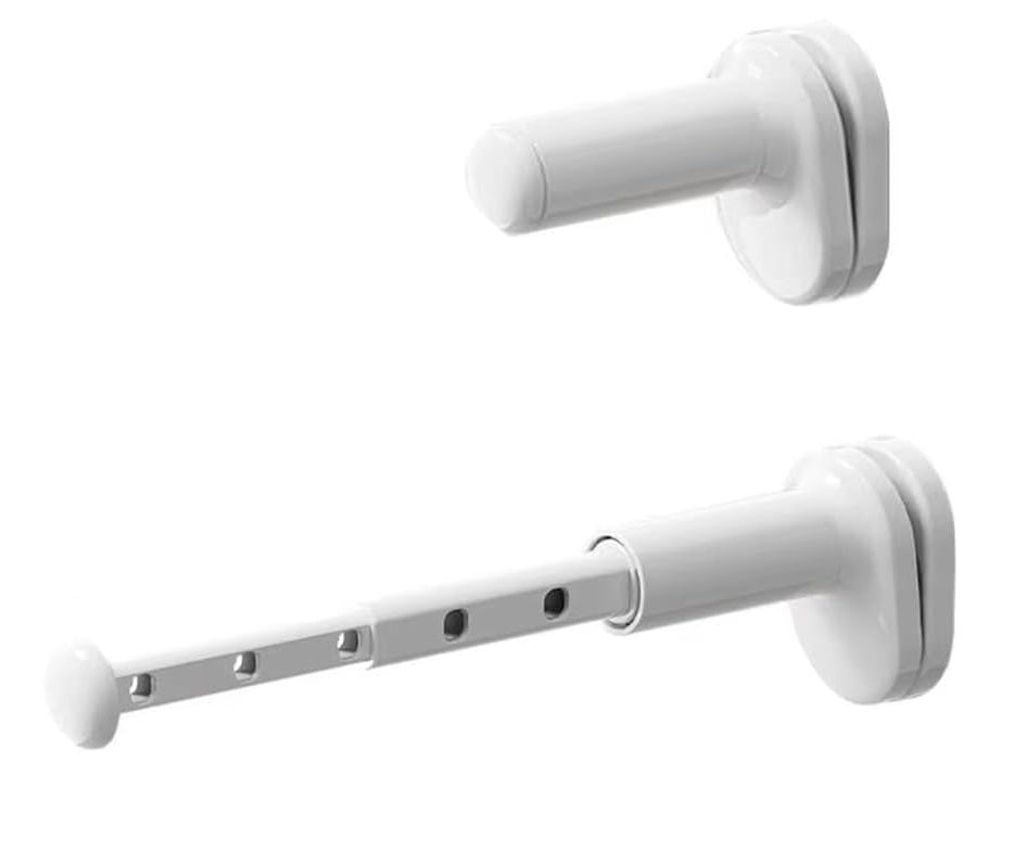 Cabide Retrátil Branco – 12 a 30 cm SL10847