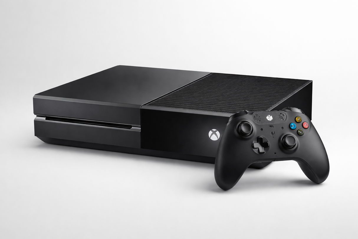 Xbox One Preta 365 GB – Segunda Mão