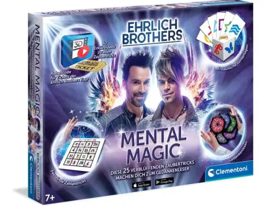 Clementoni 59182 – Mental Magic Magic Box Ehrlich Brothers (Versão Alemã)
