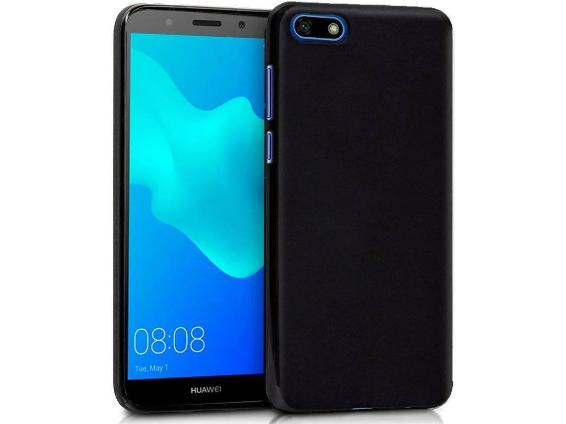 Capa Livro COOL em Silicone para Huawei Y5 2018 / Honor 7S Preto