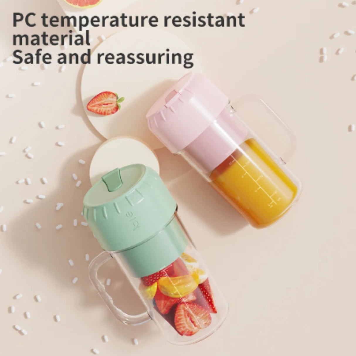 Mini Liquidificador Portátil - Cor Aleatória