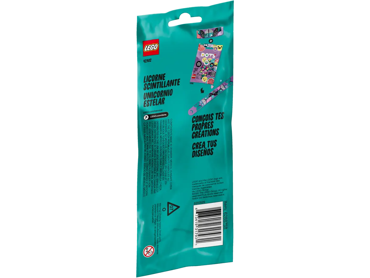 LEGO DOTS 4190 Bracelete Unicórnio Cintilante