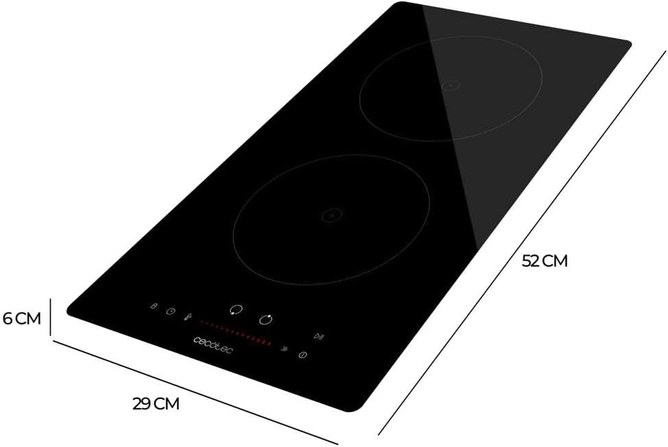 Cecotec Placa de indução 2 fogos Bolero Squad I 2100