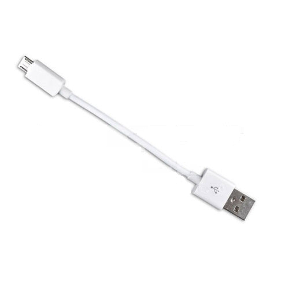 Cabo Micro USB 10cm Branco - Multi4you®