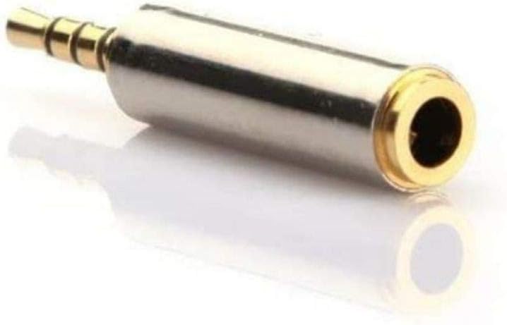 Adaptador Jack 2,5mm Macho para 3,5mm Fêmea - Multi4you®