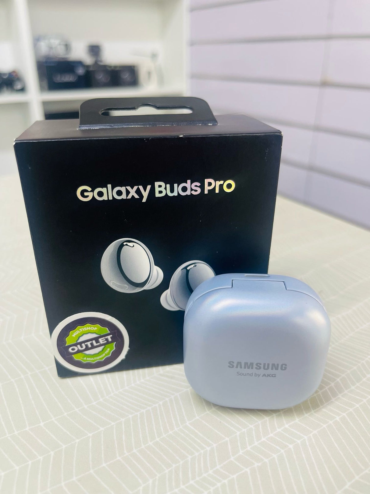 Samsung Galaxy Buds Pro Auriculares sem fios com cancelamento de ruído, prateado GRADE A