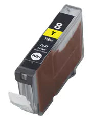 Tinteiro Canon Compatível CLI-8Y Amarelo