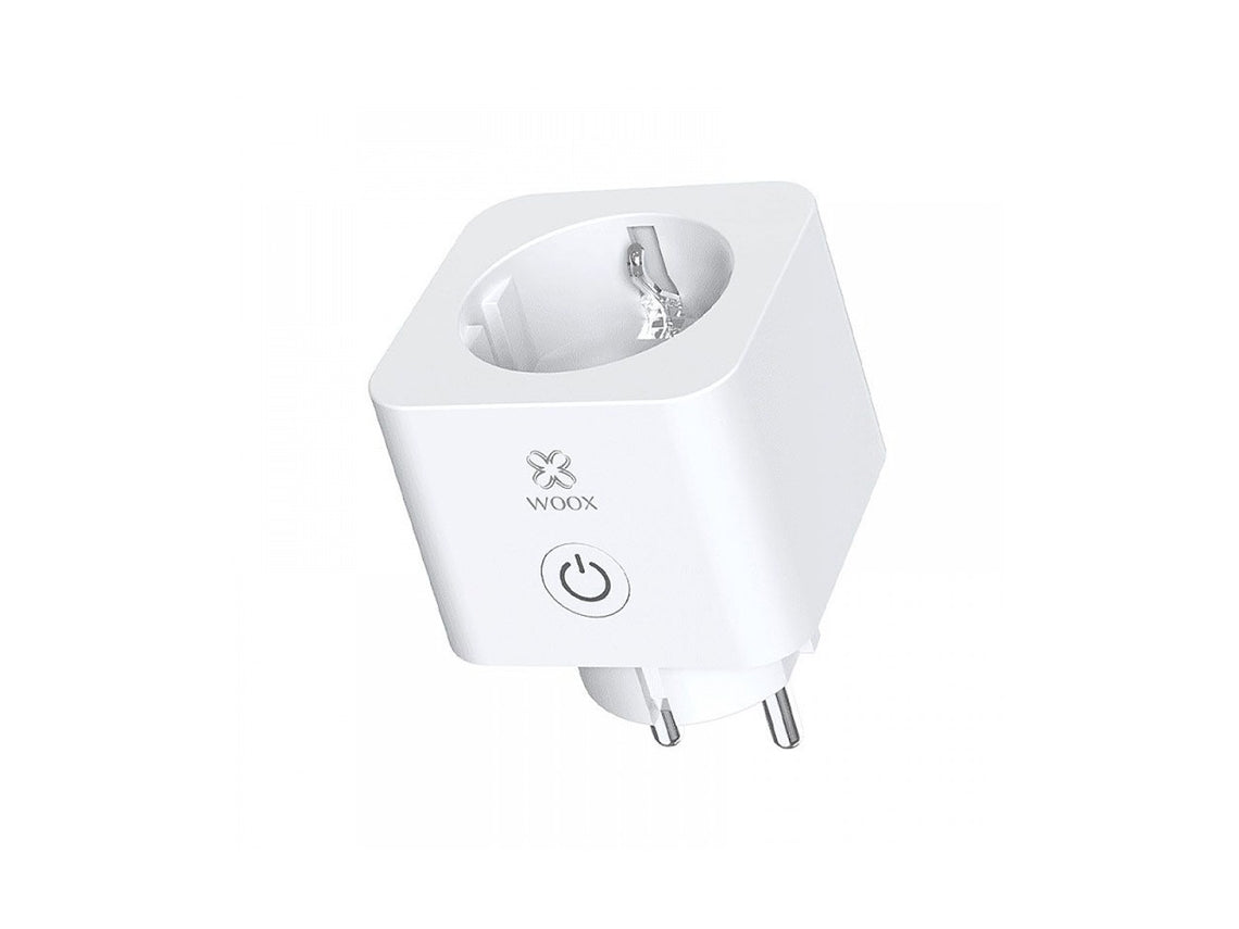 Ficha Inteligente Schuko UE com Monitorização de Energia R6113 Woox