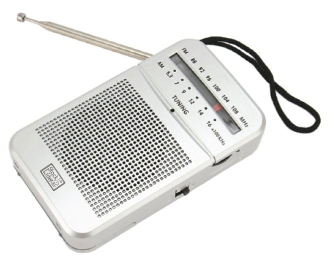 Rádio AM/FM Portátil