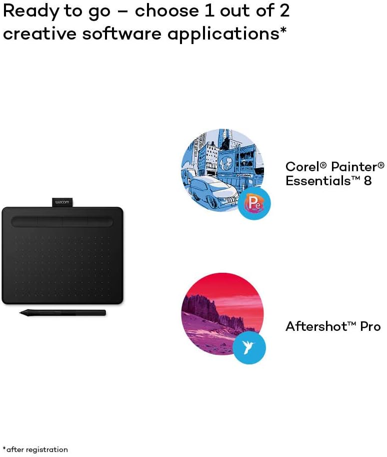Mesa Digitalizadora WACOM Intuos (USB - Windows e Mac OS - 152 x 95 mm)