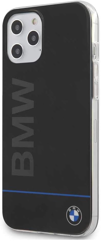 Capa Original Antichoque BMW Logo para Iphone 12/ 12 Pro Preto