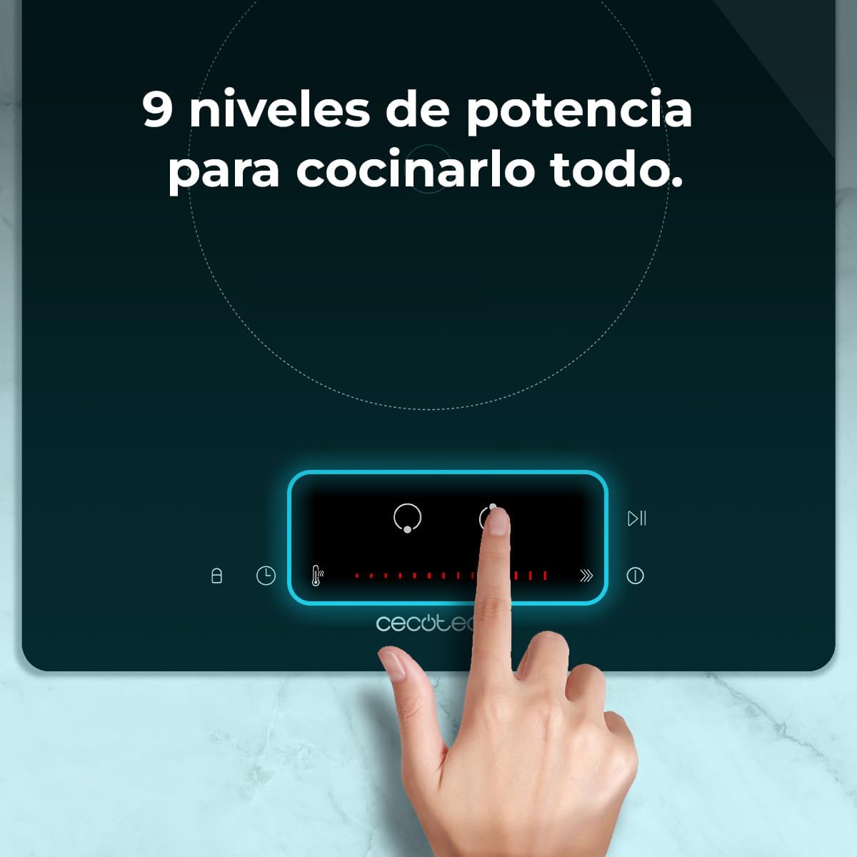 Cecotec Placa de indução 2 fogos Bolero Squad I 2100