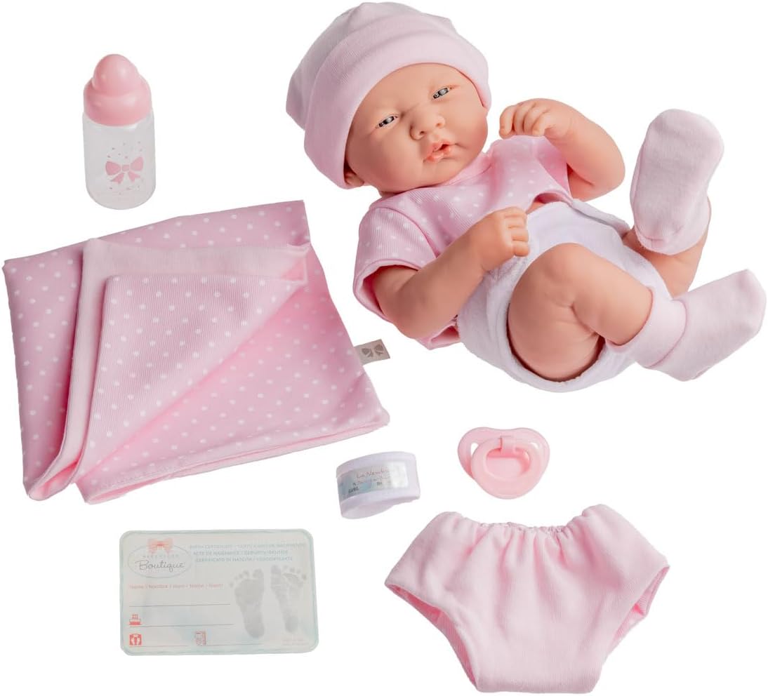 Bebé Reborn Realista 36cm - Boneca Artesanal com Detalhes Incríveis