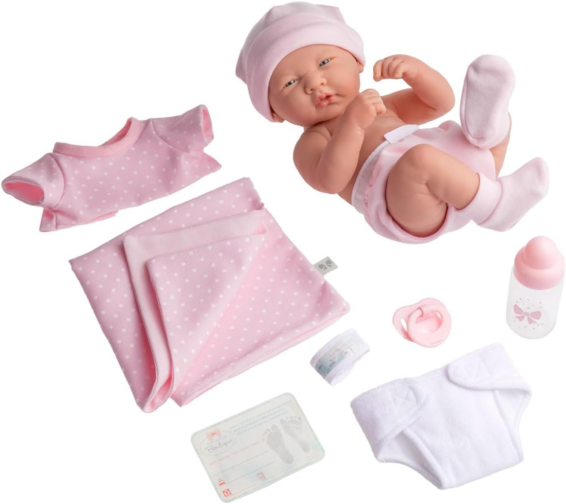 Bebé Reborn Realista 36cm - Boneca Artesanal com Detalhes Incríveis