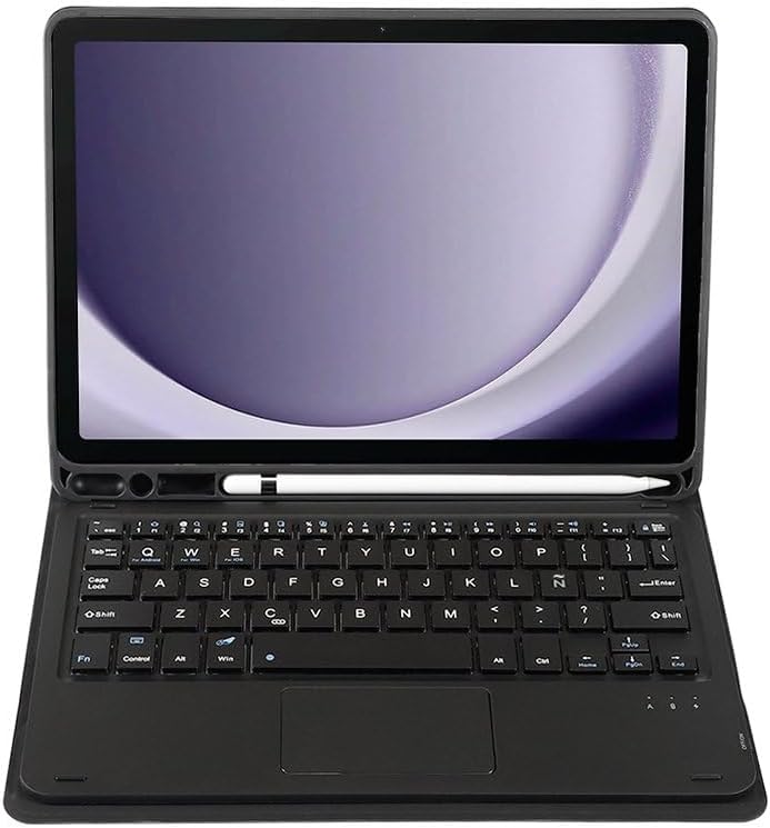 Capa com Teclado Bluetooth para Samsung Galaxy Tab A9 Plus / A11 Plus 11" – Preto