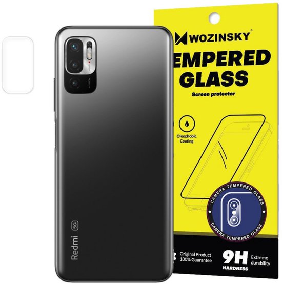 Película de Vidro Temperado para Lente da Câmara Wozinsky para Xiaomi Redmi Note 10 5G