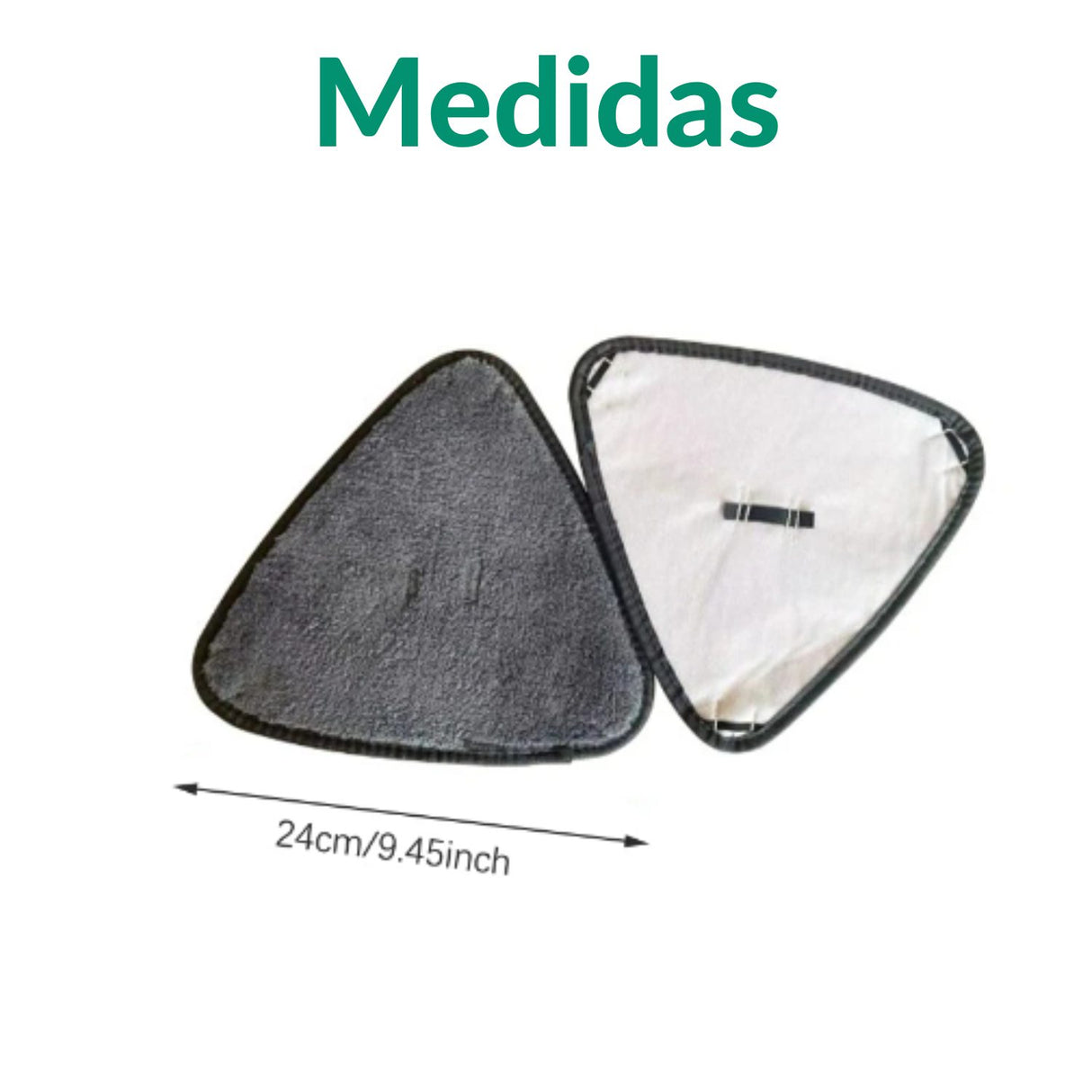 Recargas de Microfibra para Mopa Triangular