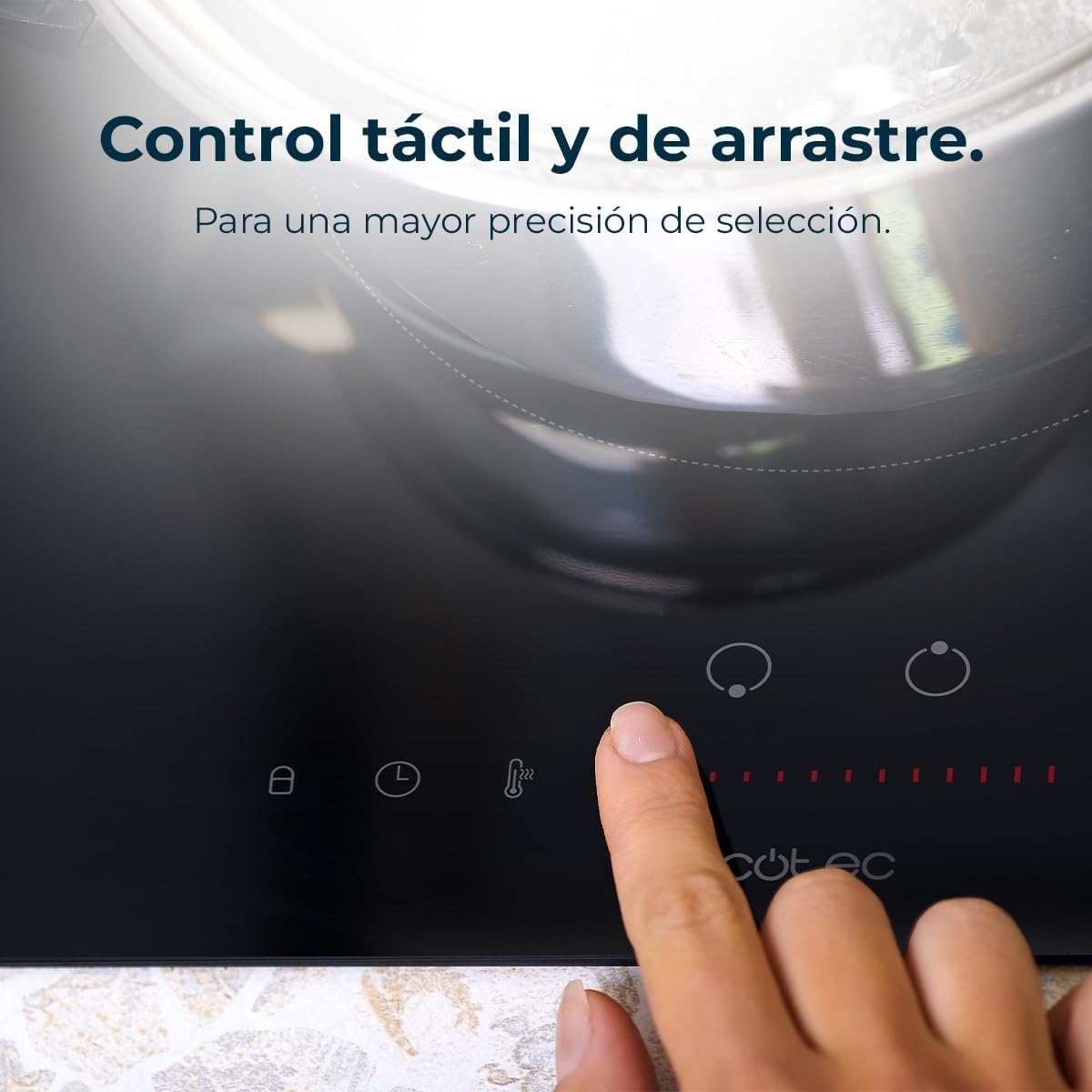 Cecotec Placa de indução 2 fogos Bolero Squad I 2100