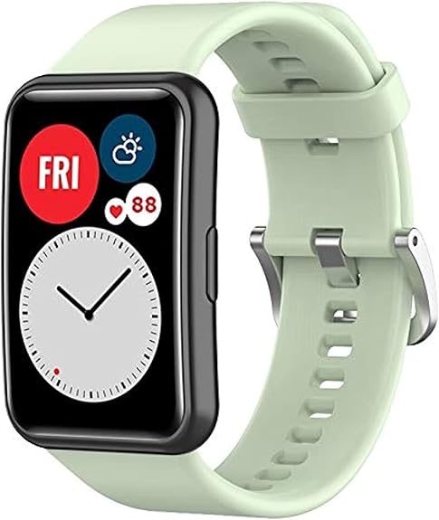 Pulseira Silicone para Huawei Watch fit Verde - Multi4you®