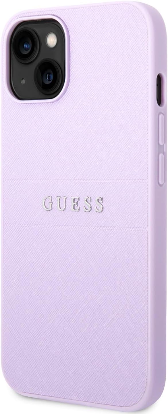 Capa Traseira Guess Hard para iPhone 14 plus | Saffiano Violet