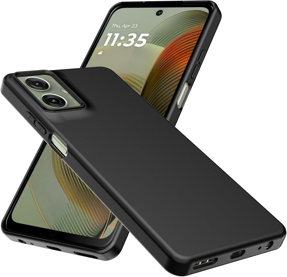 Capa Transparente Gel TPU Silicone para Motorola Moto G5 Preto - Multi4you®